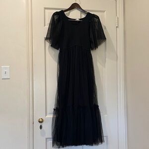 Baltic Born Elegant Black Maxi Dress